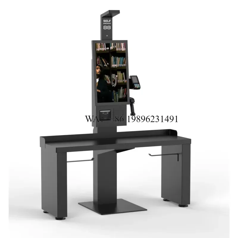 27 Inch Full HD Resolution Modern Slim Self-service Kiosk Indoor Use Tabletop & Floor Mount SDK Support for Customized