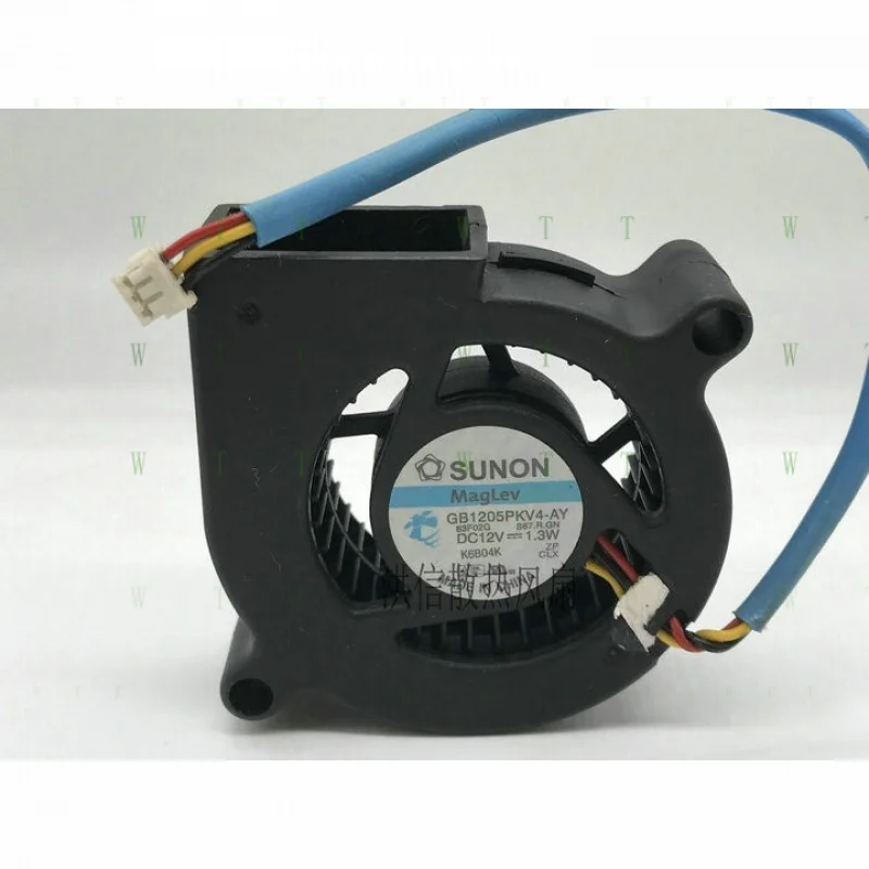 H 1 PCS   for SUNON Fan GB1205PKV4-AY  DC 12V 1.3W 5CM 5020  3 pin Projector fan