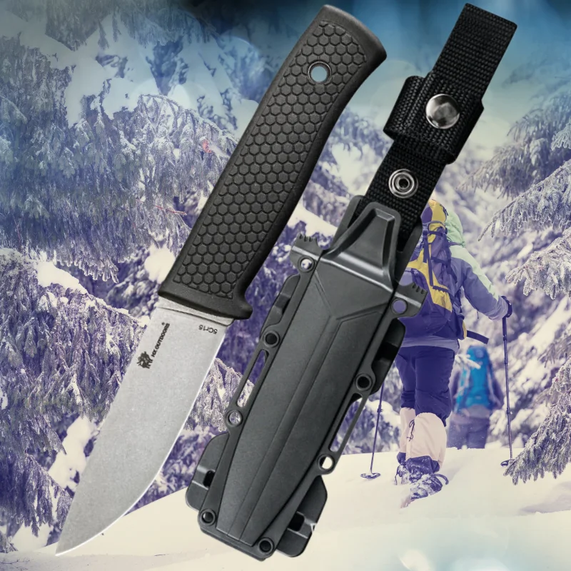 

Уличный нож с высокой твердостью, цельнометаллический, для выживания в дикой природе, самообороны, прокладки пути, малый нож