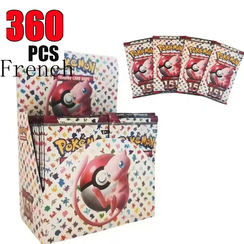 

360Pcs !!!French Pokémon TCG: Ecarlet & Violet Etsncelles Astral Radiance Obsidian Flames Booster Box Pokemon Cards 36 Pack Box