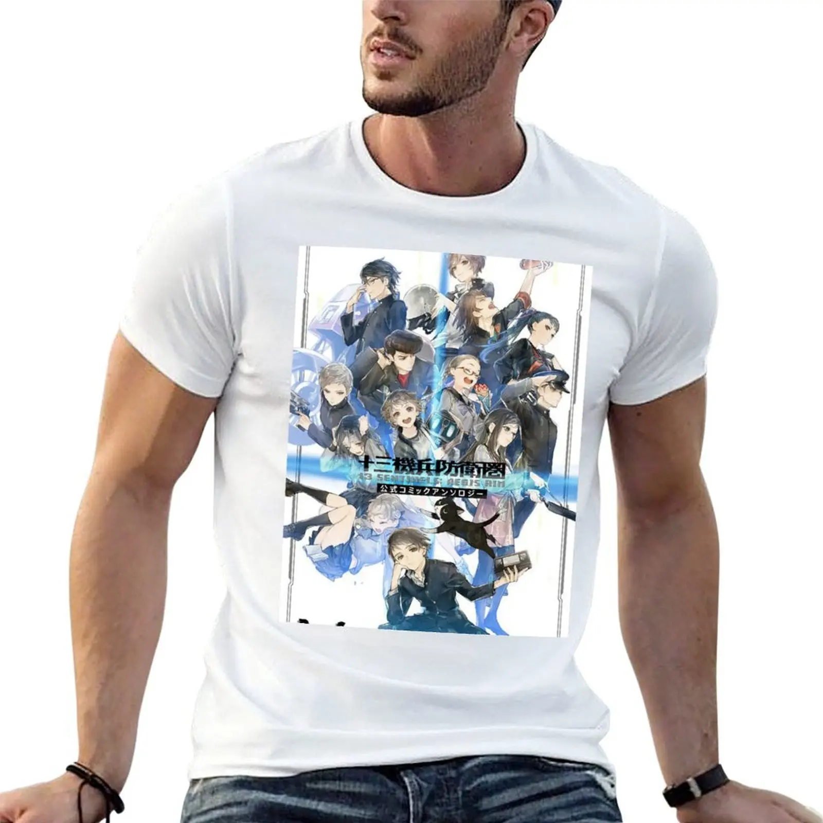 

13 Sentinels Aegis Rim Game T-Shirt man t shirts graphic t shirts designer man t shirts cotton T-shirt