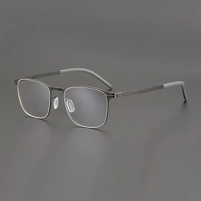 

Denmark Brand Glasses Men Women Retro Square Glasses Frame Ultra-light Oval Shape High-end Blue Framed Glasses Stylish