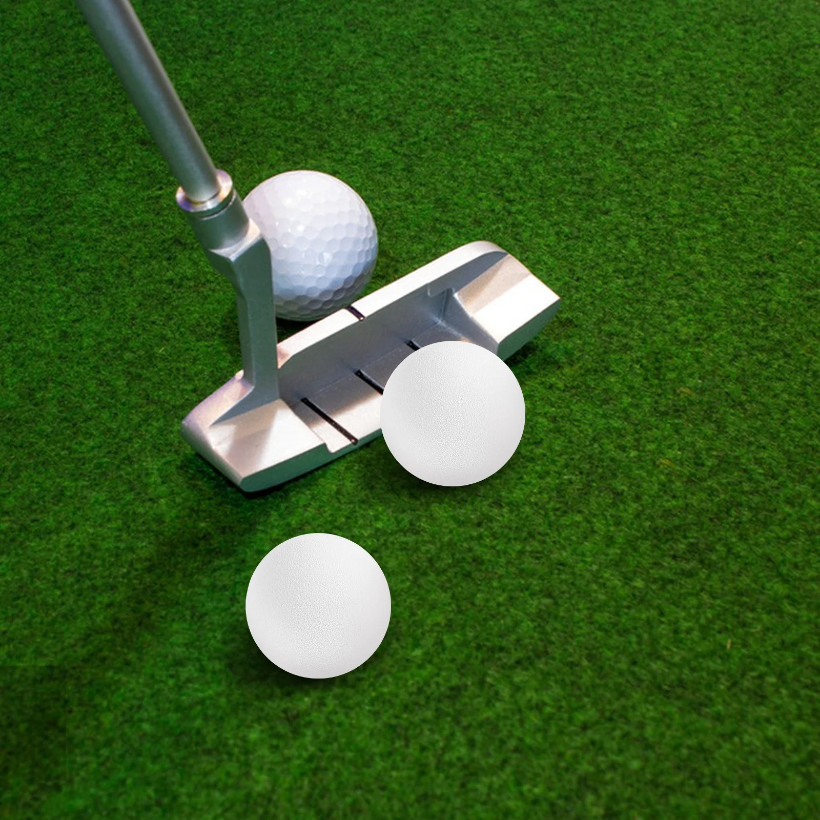 

20Pcs Quiet Design Eva Golf Balls for Indoor Practice Training Wear-Resistant Multi-Function Golf Balls for Daily Use