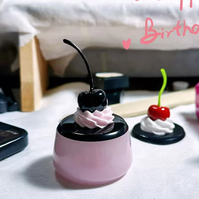 اليابانية بودنغ اليدوية الرجعية الدعائم بودنغ جرة مع غطاء لطيف هلام الغراء قطرة صندوق تخزين القلم كوب غرفة الديكور الرجعية الدعائم #2