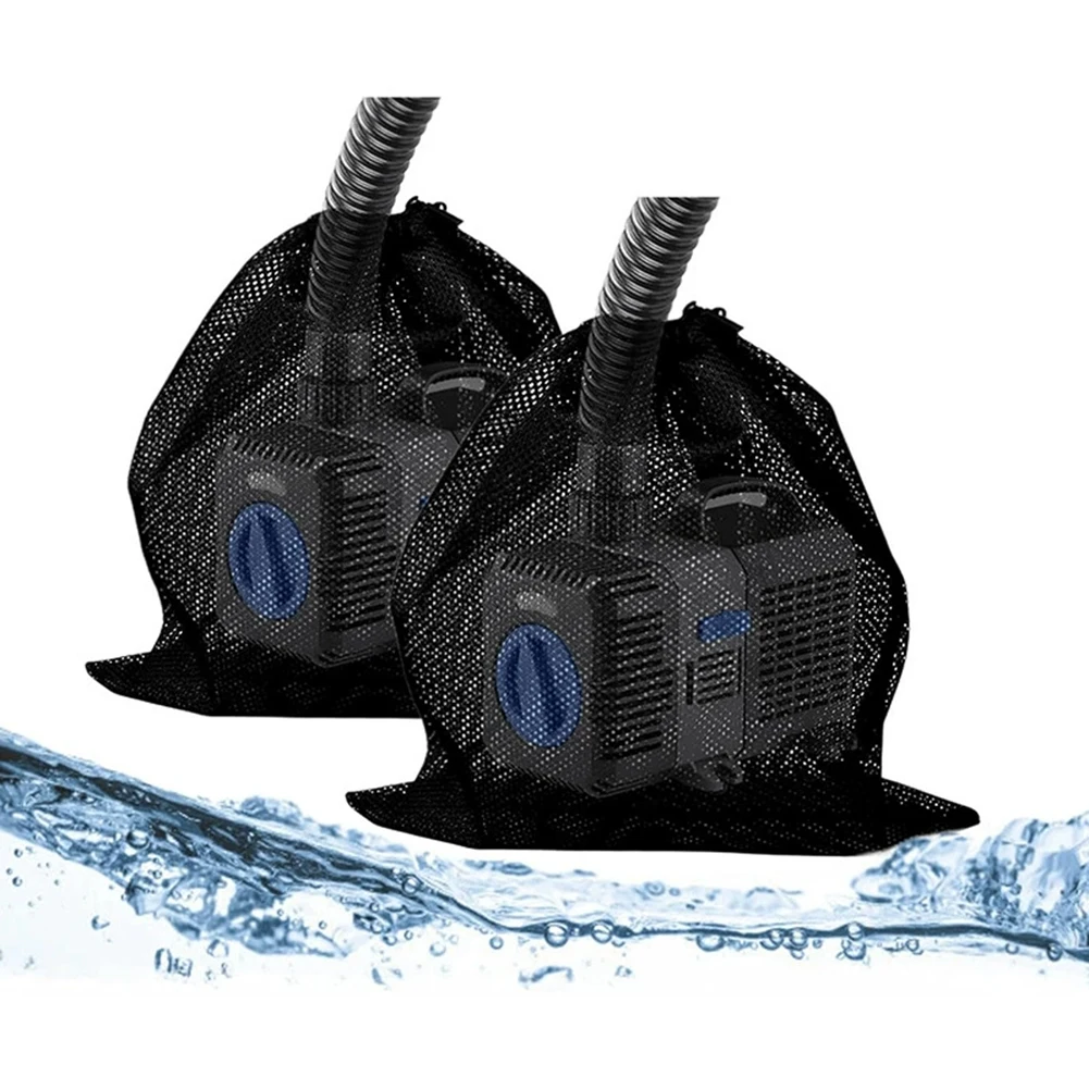 Mesh Filter Bag Set for Efficient Pond Pump Operation Designed to Protect Your Aquatic Life from Debris Damage