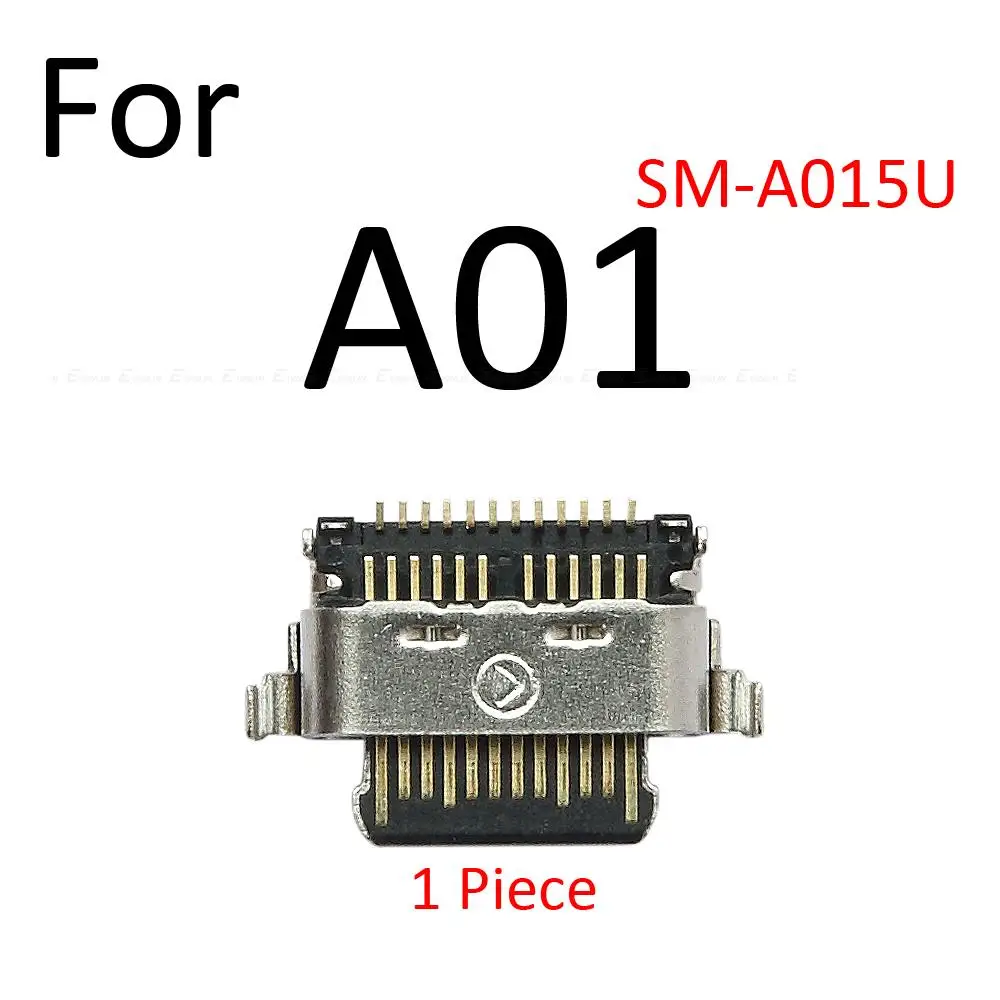 Type-C Micro USB Jack Connector Socket For Samsung Galaxy A01 Core A015F A015U A11 A31 A51 A71 Charge Charging Dock Plug Port view 4