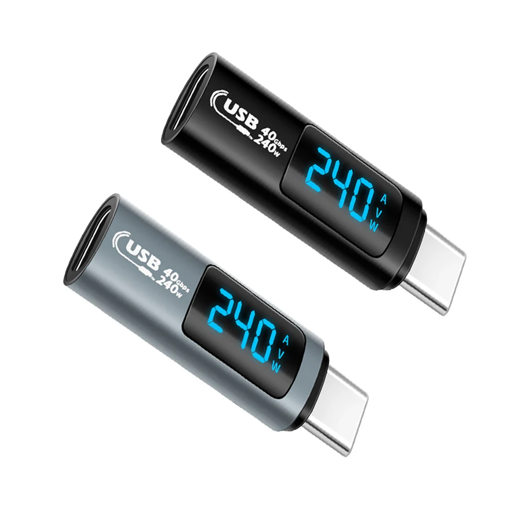 

DC0-36V USB 4.0 цифровой вольтметр мини-тестер напряжения измеритель тока и мощности PD3.1 EPR240W адаптер для быстрой зарядки