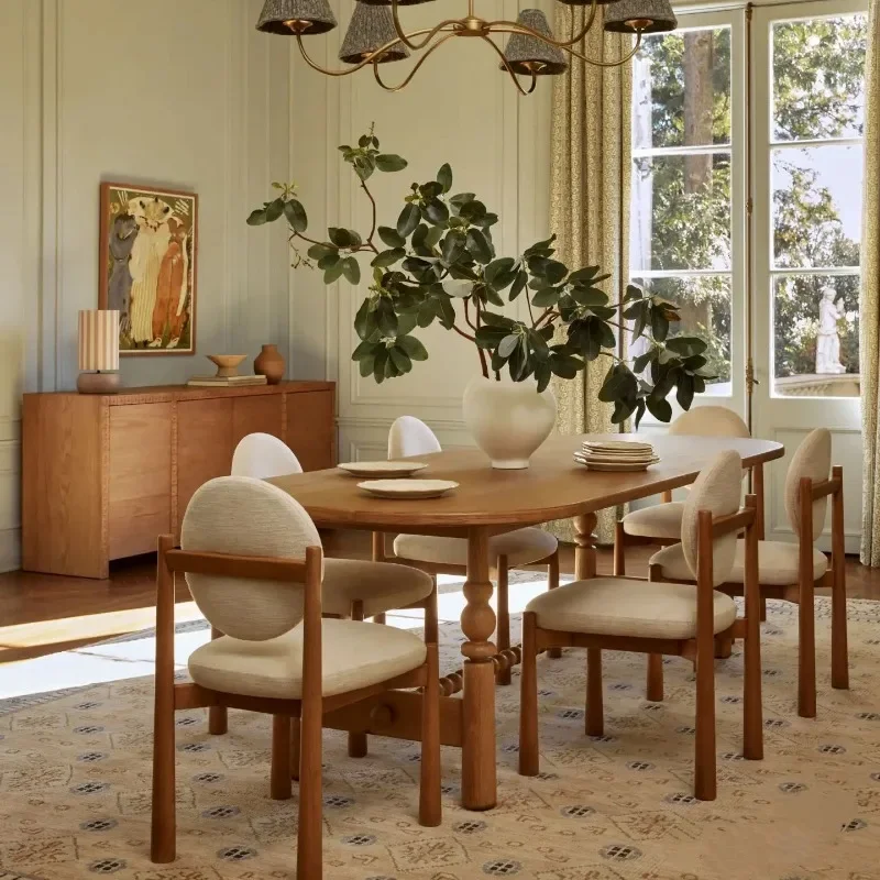 

Office Dining Tables Wood Coffee Dressing Kitchen Dinner Lightweight Dining Tables Modern Mesas Comedor Console Furniture