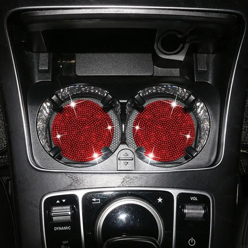 

B5XD 2PCS CAR Distert Bottle Mat Sitica Set для Office 2.75