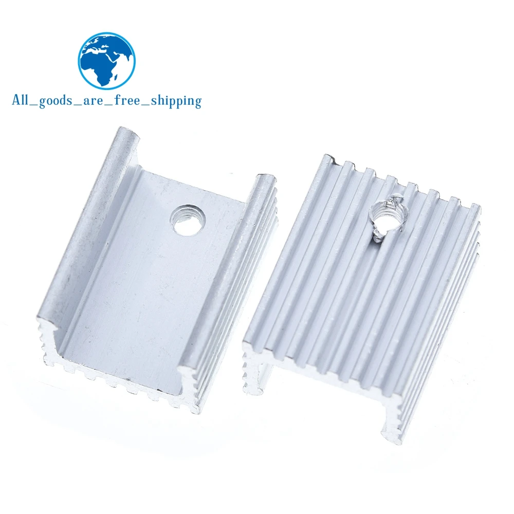 10pcs Heat Sink Transistor Radiator TO220 Cooler Cooling 20*15*10MM