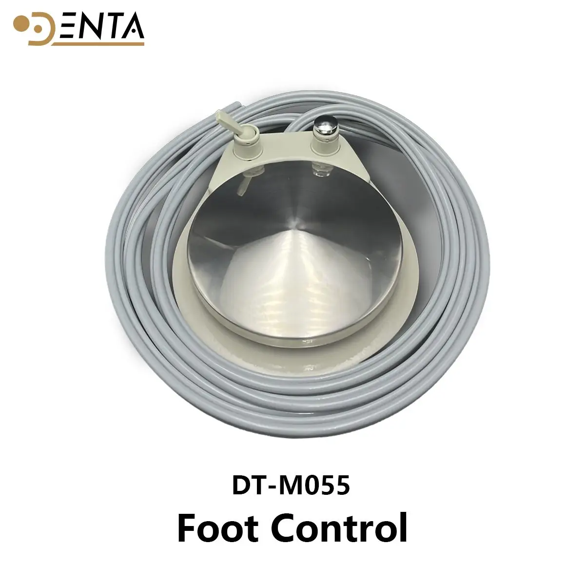 Unidade de laboratório pedal de controle de pé padrão de 2/4 furos com cabo de mangueira de tubo equipamento de cadeira de laboratório acessórios peças material