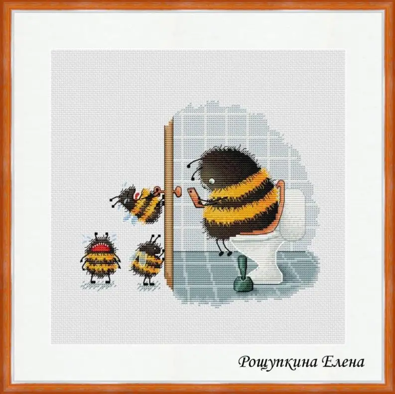 - busy mother - playing with mobile phones 31-28 counted DIY Cross Stitch Sets Chinese Cross-stitch Kits Embroidery Needlework