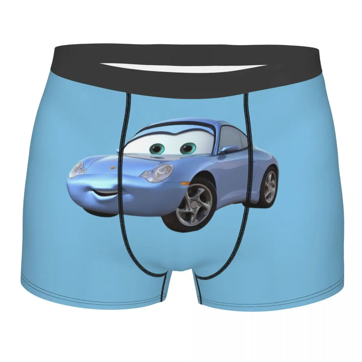 Custom Cartoon Pixar Cars Underwear Men Breathable Boxer Briefs Shorts Panties Soft Underpants For Homme