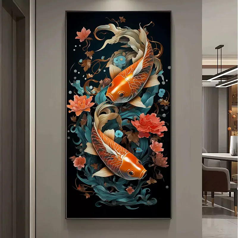 Modern LED Corridors Living Room Murals Decorative Paintings Art Entrance Lighting Feeling Hanging Paintings Lights Wall Lamps