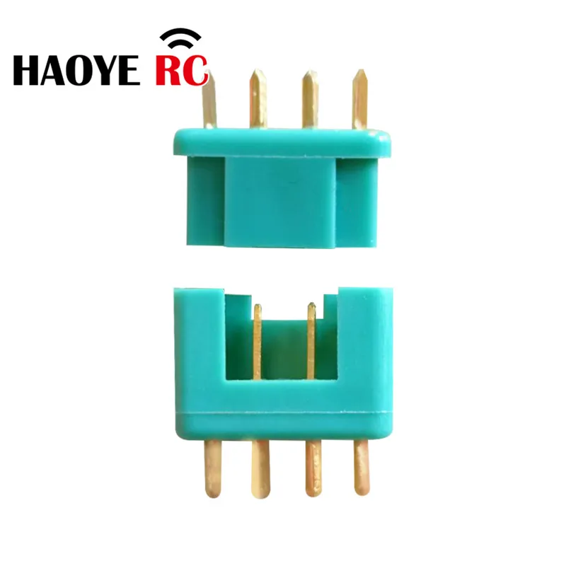 Haoye 5 Pairs MPX Connector 6 Pin Multiplex Plug Gold Plated Pin 30Amp Male Female Connector For RC Aircraft Accessories