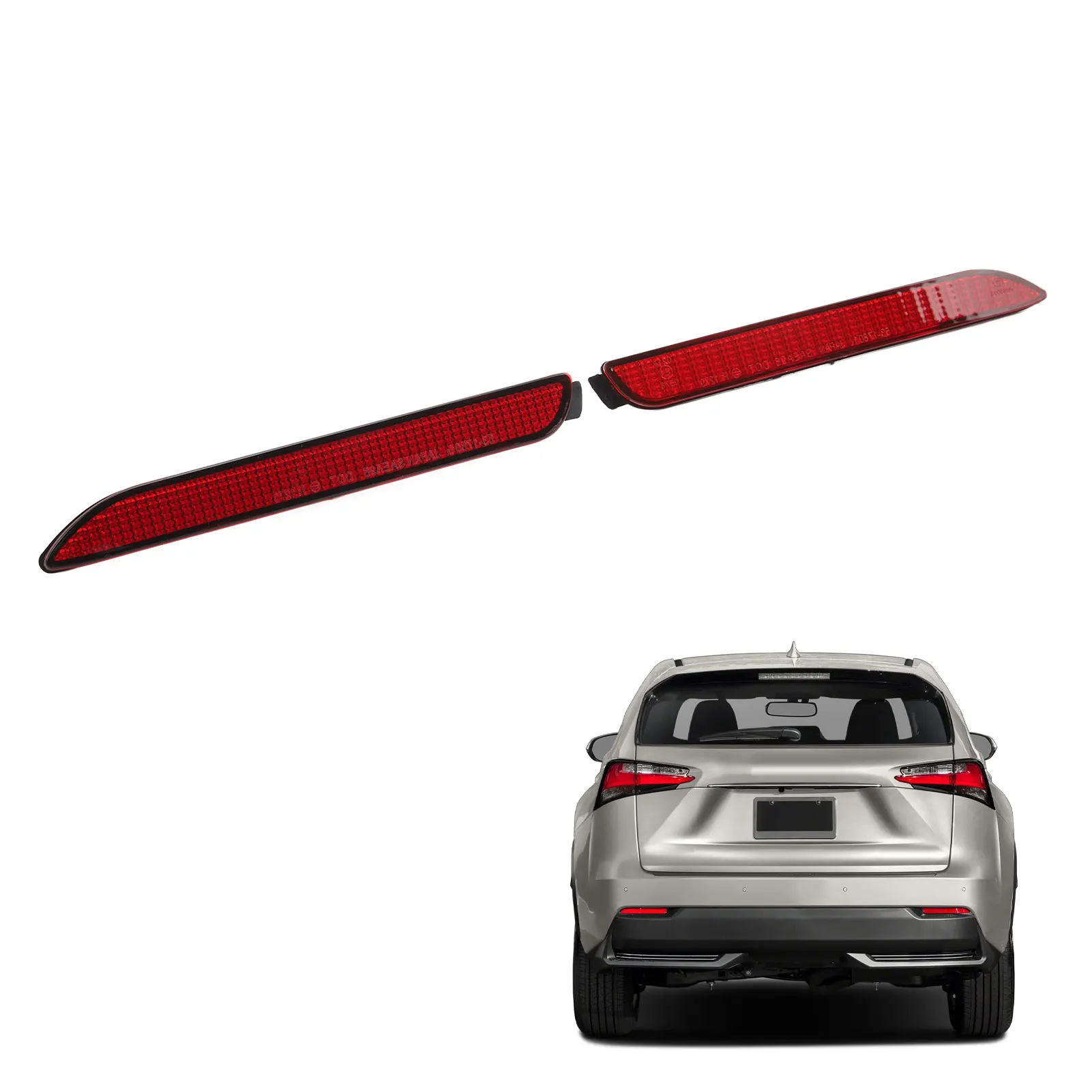 1 Pair Car Rear Bum…