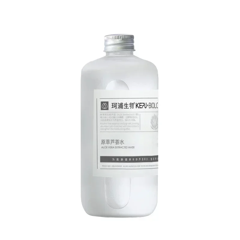 Aloe Vera Extracted Water Facial Toner 500ml Shrinking Pores Moisturizing Refreshing Acne-treatment Repairing Soothing Skin Care