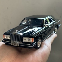 1:32 1994 Rolls Royce Silver Spur Limousine Alloy Metal Diecast Model Car Home Interior Decoration Ornaments Holiday Present Boy