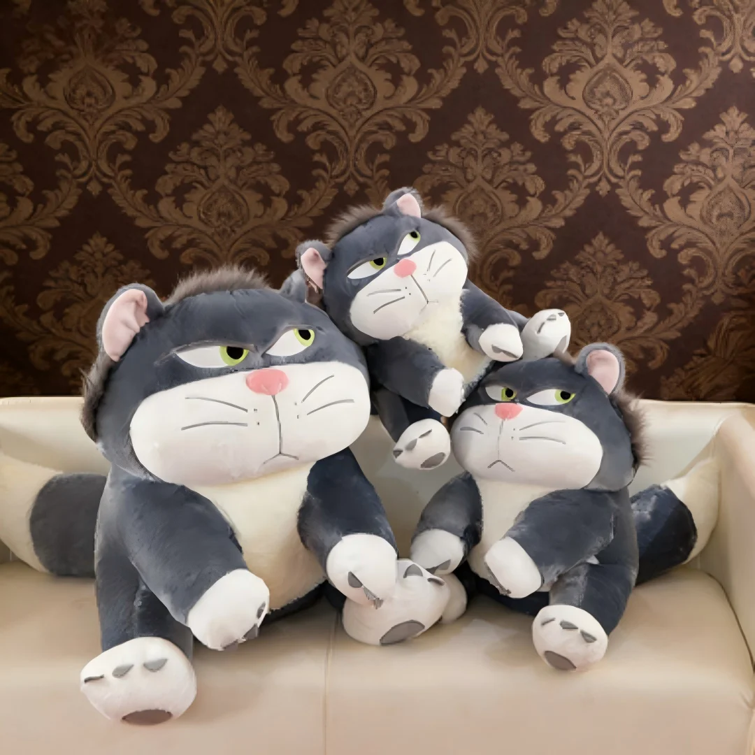 

60CM Lucifer Doll Cute Cat Doll Sitting Companion Doll Suitable for Children's Birthday Gifts or Festival Gifts