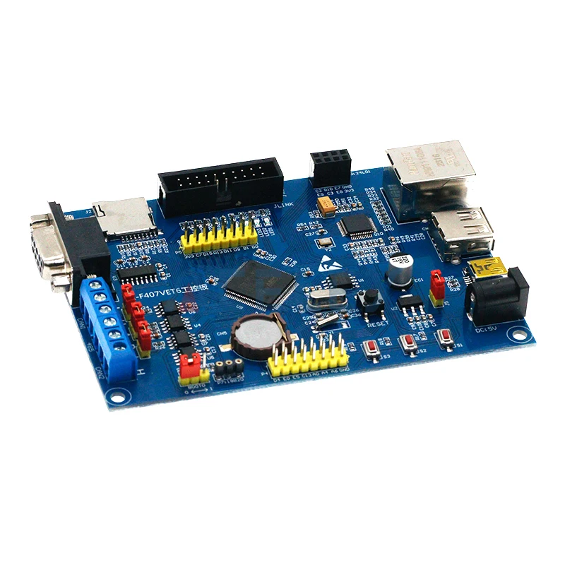 Industrial Control STM32F407VET6 Development Board RS485 Dual CAN Ethernet Networking STM32