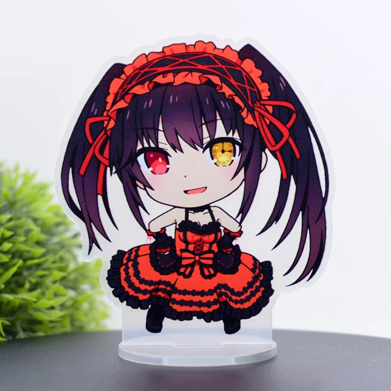 10CM Anime Arcylic Stand Desk Decor Cartoon Figures Keyrings 7 Styles Cartoon Accessories