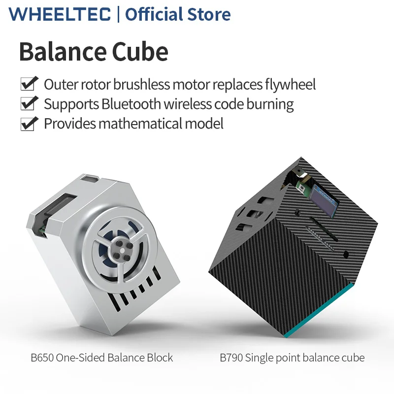 WheeltecB790 Single-point Single-sided Self-balancing Block B650Code Fully Open Source Supports PID/LQR Control Brushless Motors