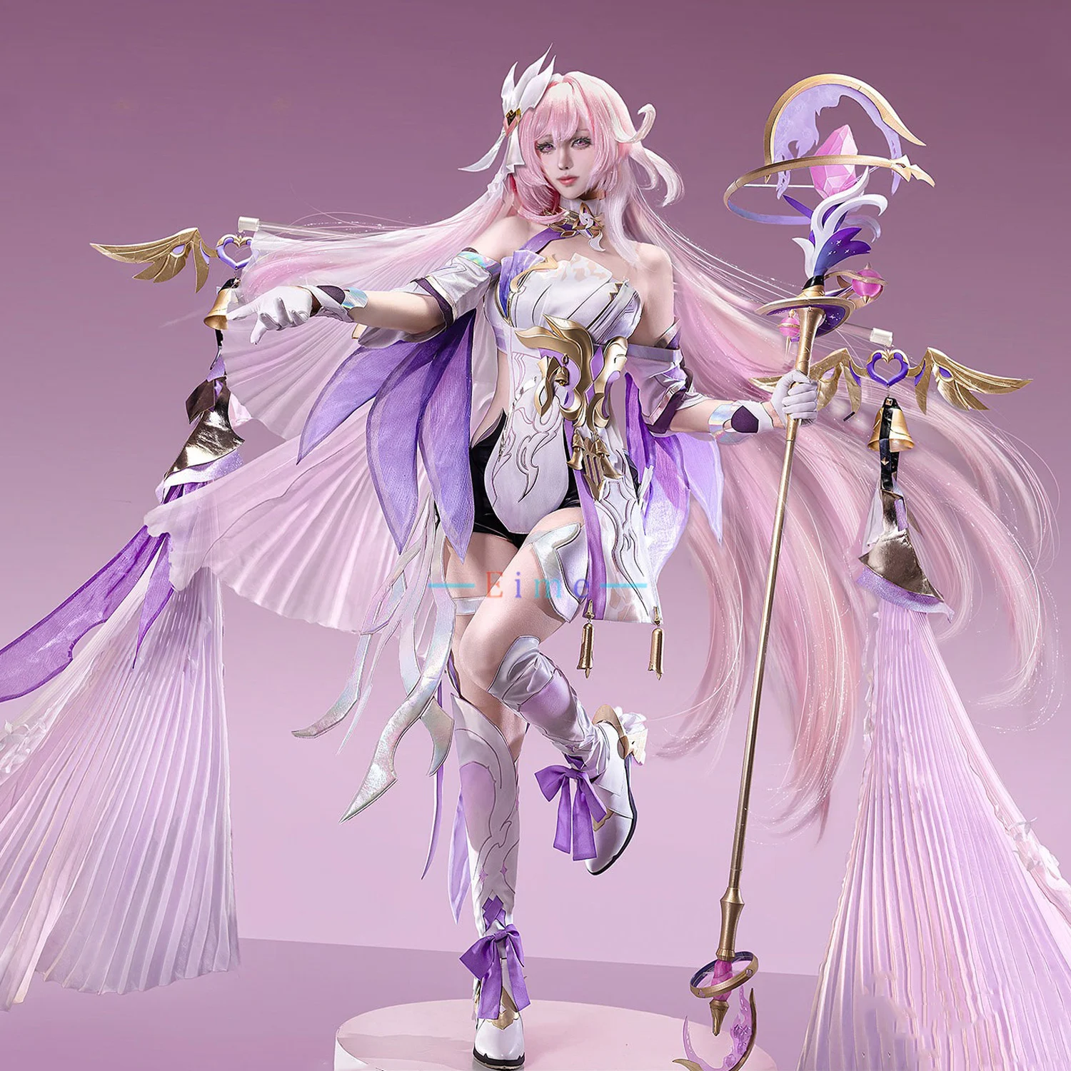 

Костюм для косплея Элизии из игры Honkai Impact 3rd, наряд «Хершер человечества: Эго», женский комбинезон, униформа для Хэллоуина, на заказ