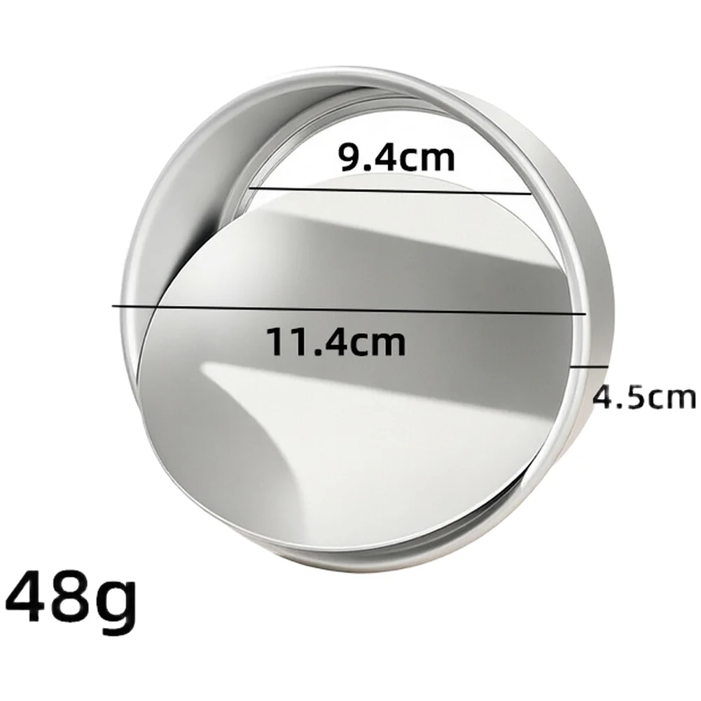 Chiffon Cake For Mold Round Style Anodized Aluminum Material with Easy Release Removable Bottom - 4inch through 14inch