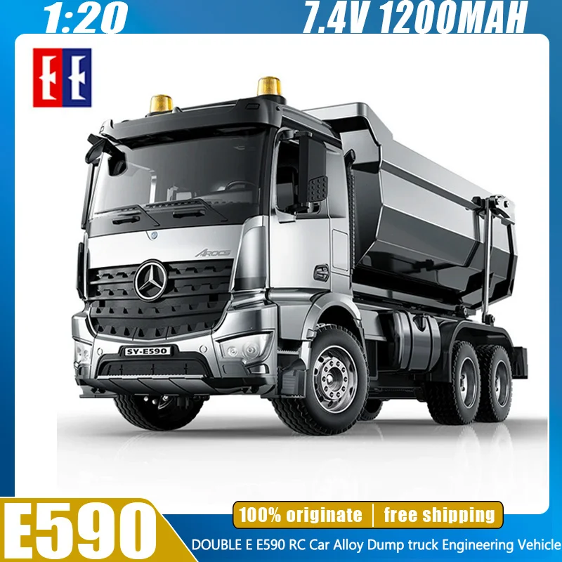 Double E 1:20 アロイダンプトラック Double E E590 1:20 Alloy RC Car 2.4G RC Truck crawler Remote