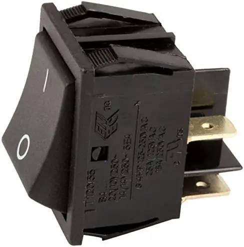

Norlake Power Rocker Switch DPST 125/240V - Durable Electrical Control