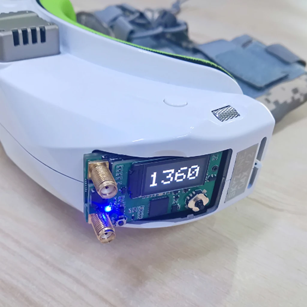 

Модуль аналогового приемника 4,9G 5,8G 6,1G 3W TX RX с антенной SMA для очков DJI Fatshark V1/V2 Skyzone 04L/ 04X FPV
