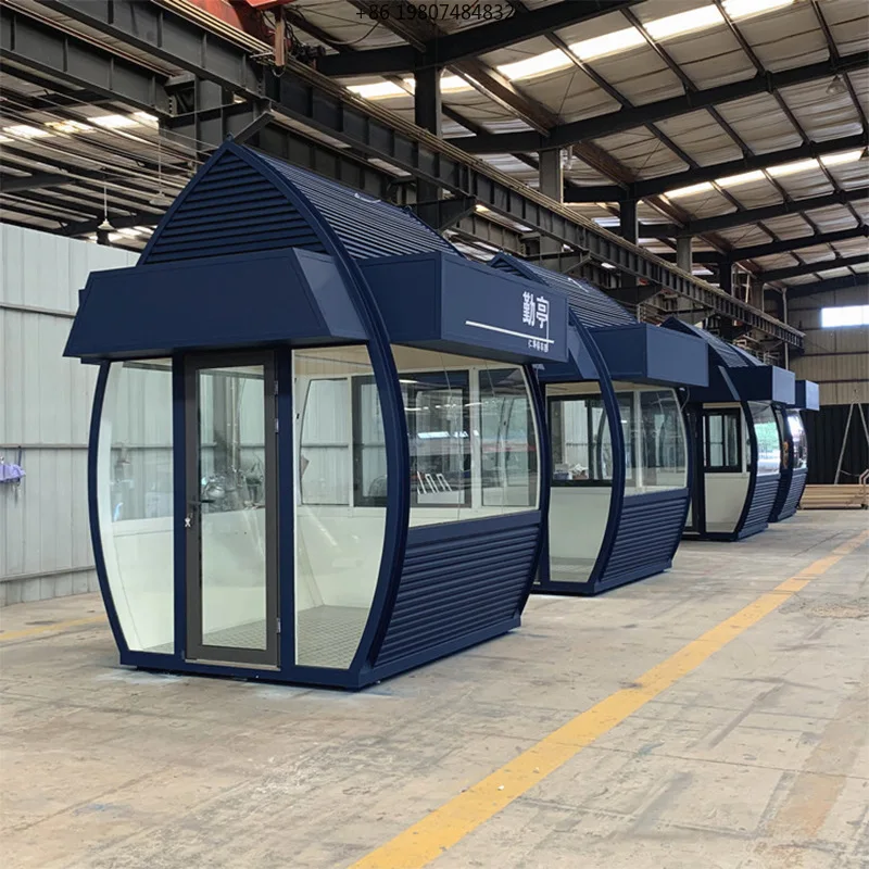 Outdoor Movable Concrete Guard Booth, for Parking Lot Toll Booth Hotel, AliExpress Best Selling Customizable