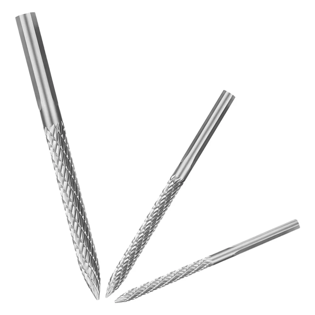 Herramientas Eléctricas de taladro duraderas, Parche de uñas de seta, enchufe de neumático, rebabas rotativas neumáticas, rombos triangulares plateados, 60-85mm