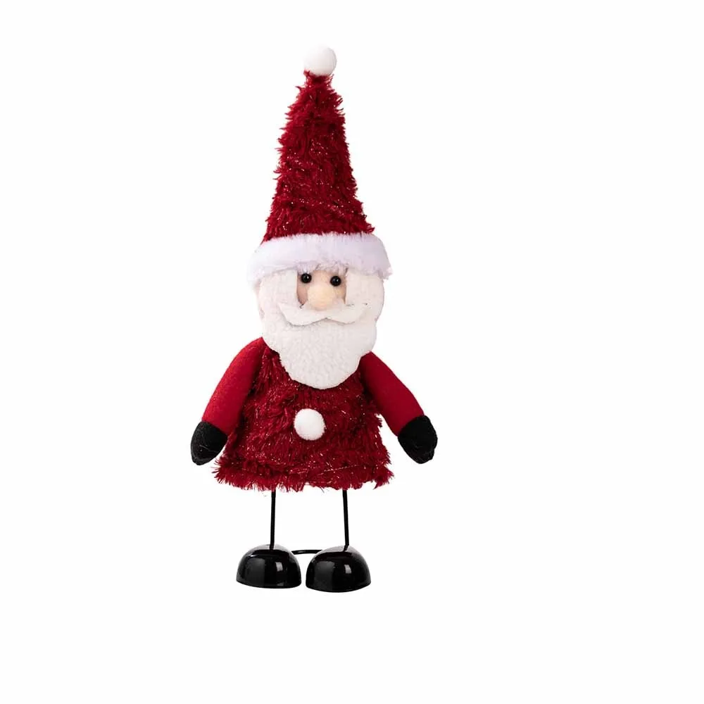 سطح المكتب الديكور عيد الميلاد تمثال سانتا كلوز جو ديكور العنصر سانتا كلوز الديكور الأيائل ثلج