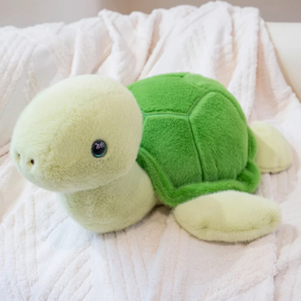 

Marine Animal Tortoise Plush Toy Star Fluffy Sea Turtle Stuffed Doll Cartoon Cute Animal Sea Turtle Pillow Car Decor