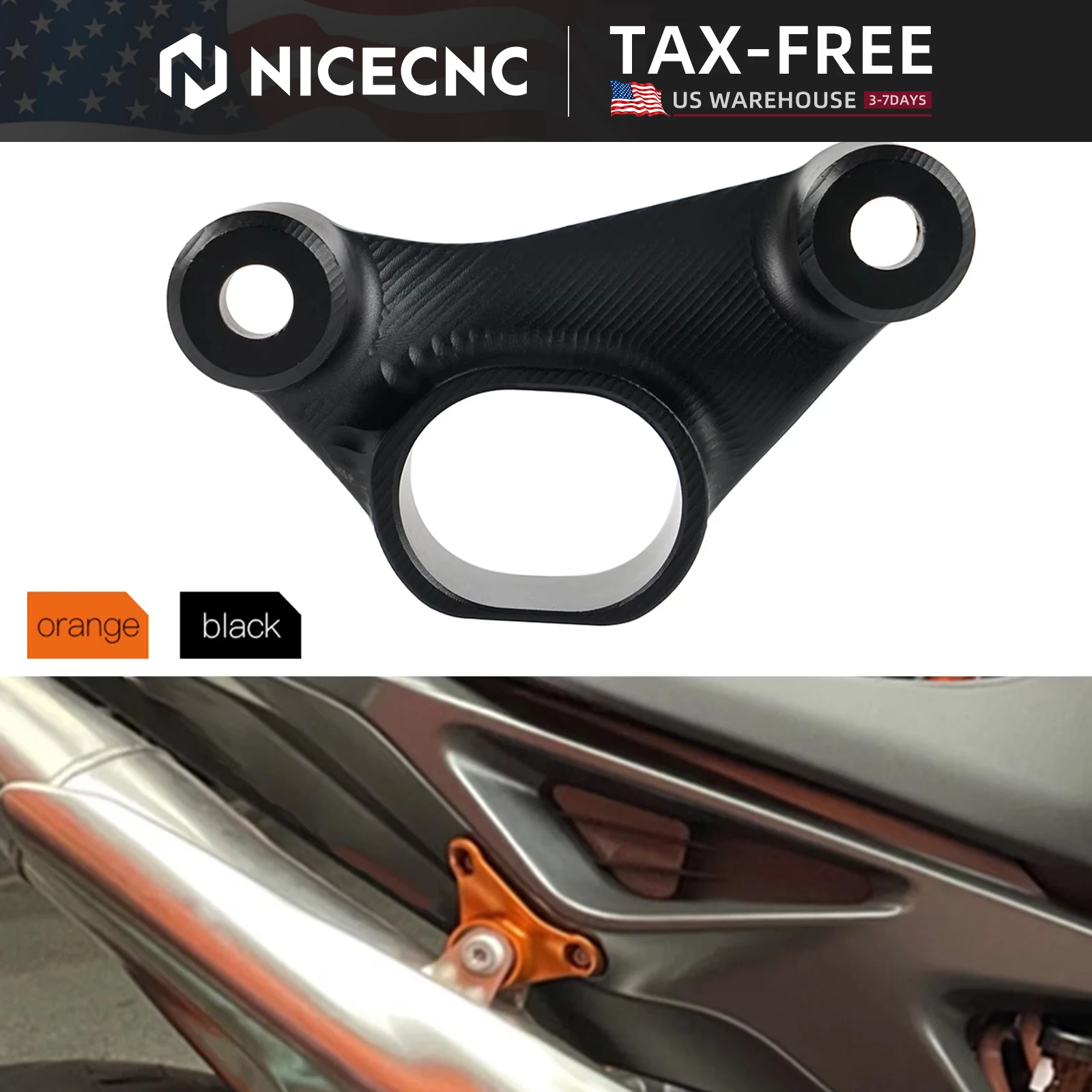 

Для KTM 2018-2023 790 890 Duke, вешалка для выхлопной трубы, держатель Duke 790 890 Duke 790 890Duke 2020-2023 2022 790Duke 2018-2023