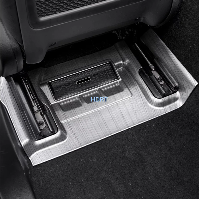 For Mercedes-Benz GLE GLS Class W167 V167 X167 2020 + Car Style Front Rear Seat Anti Kick Plate Air Vent Outlet Dust Proof Cover