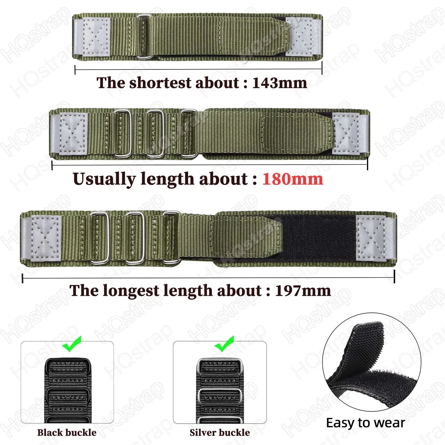 New Sports Nylon Band 22mm Watch for Women Men Waterproof Bracelet Universal Replacement Strap for Huawei Watch GT5 GT4 46mm image 5