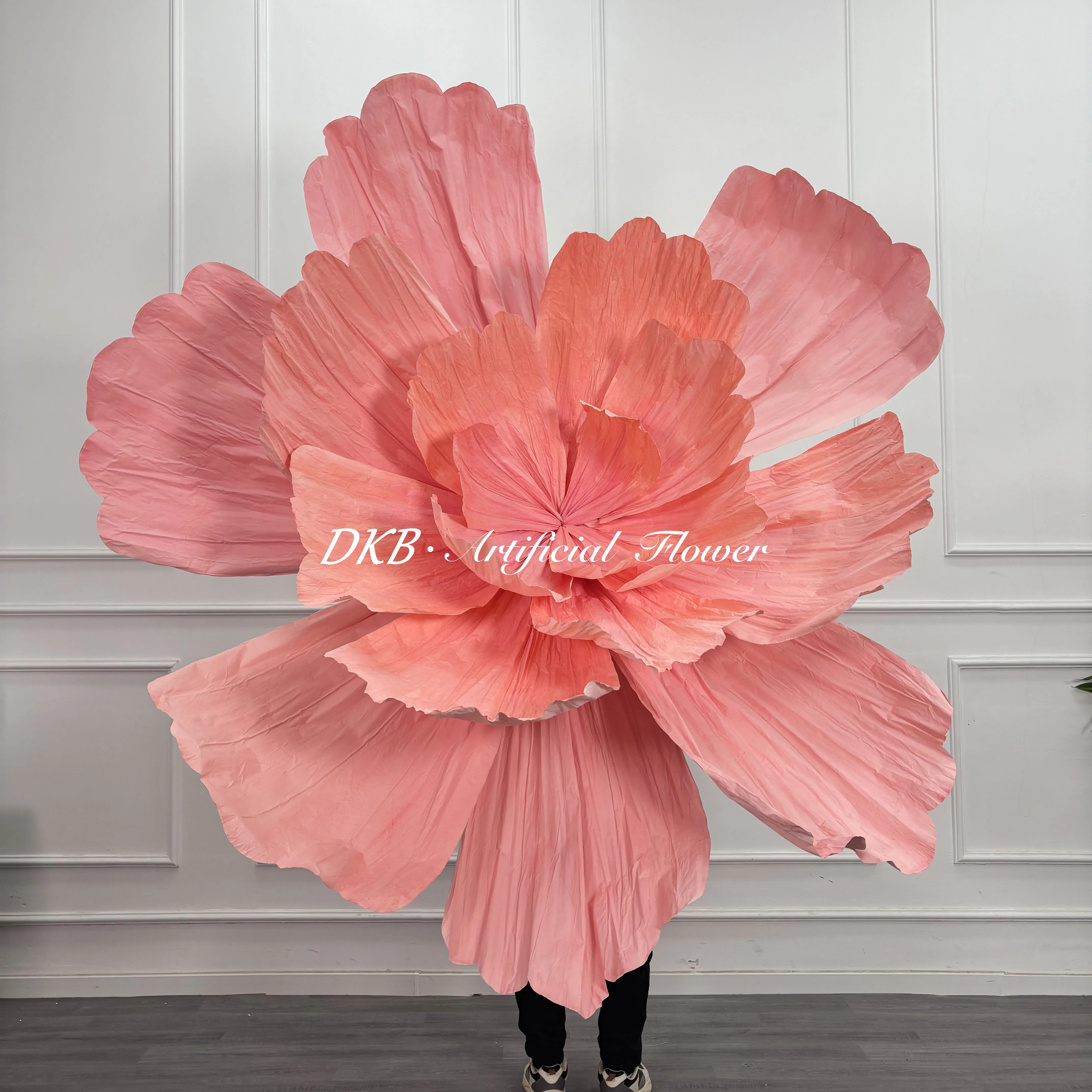 

Customized Flowers Large Size Paper Giant Flowers Artificial Iron Flowers for Wedding Decor Party Home Decor and Gifts Supply