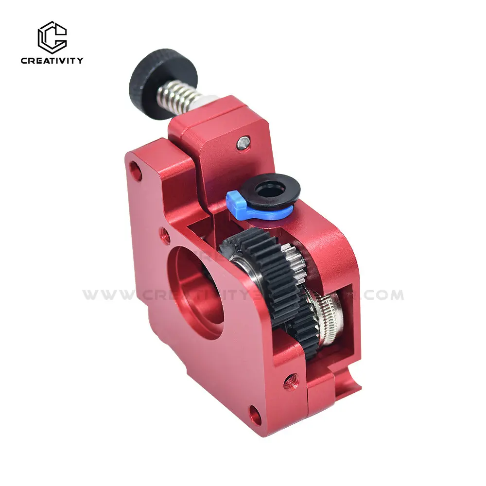 

All Metal EXtruder Fit K1C K1 K1 MAX Not Motor Extrusion Machine Kit Dual Gears Drive fit k1c k1 max 3d Printer Upgrades