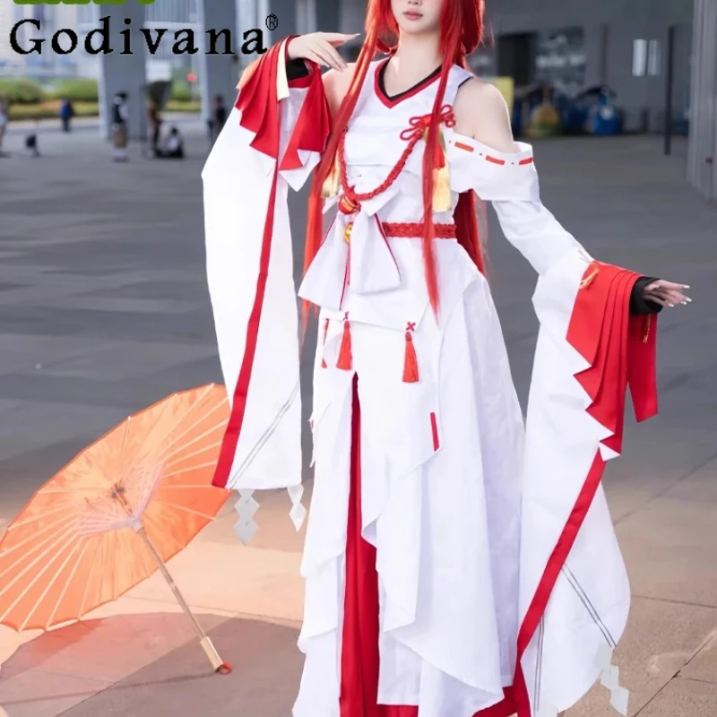 

Painted Clothes for Women Halloween Party Cos Clothes Cosplay Full Set of Clothing Female Street Festival Role Play Outfits