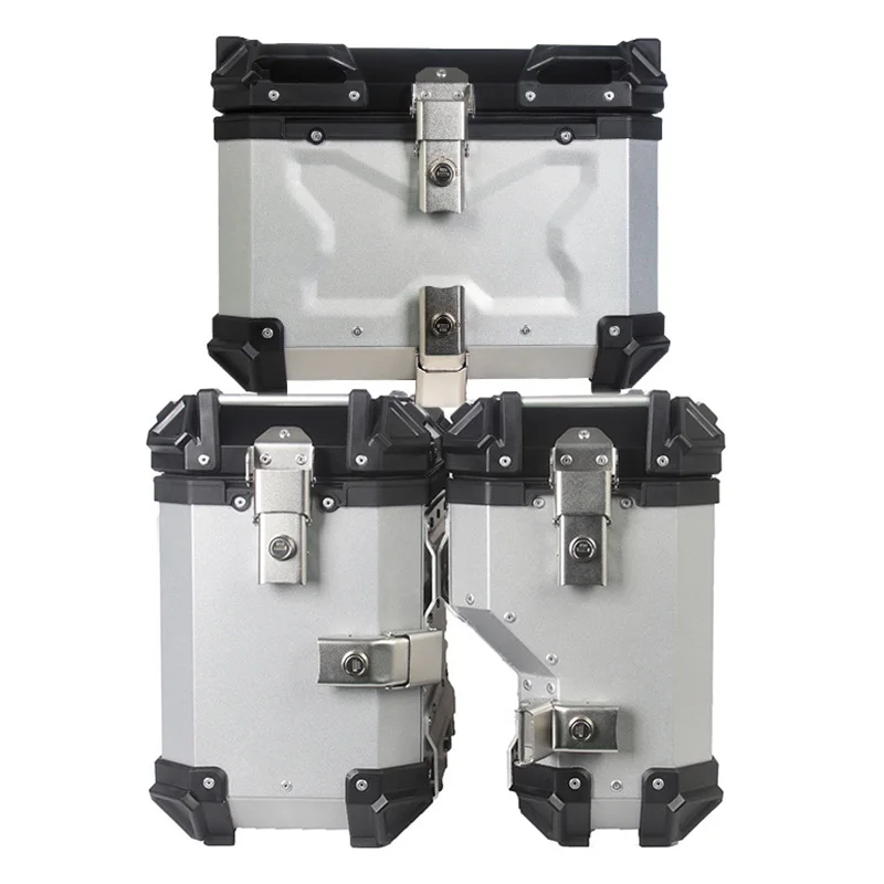 

Fit for BMW 750GS Quick-release Aluminum Side Case Rack Top Case Rack Three-case Rack Rear Rack Storage Box Avoid Exhaust Pipe