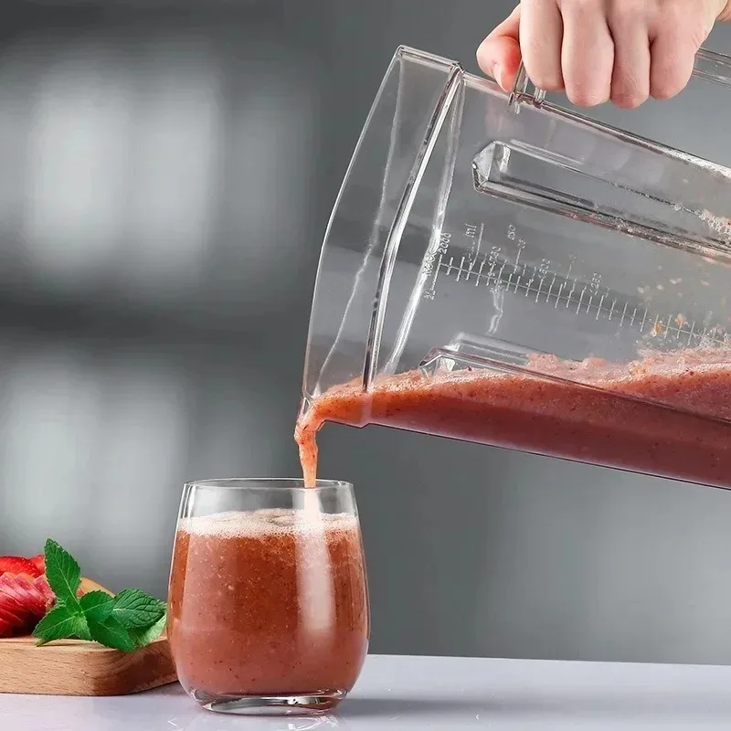 2L Capacity Blender Spare Compatible for Blender Replacement Part Transparent for SILVER CREST Blender Spare Jug 1pcs News