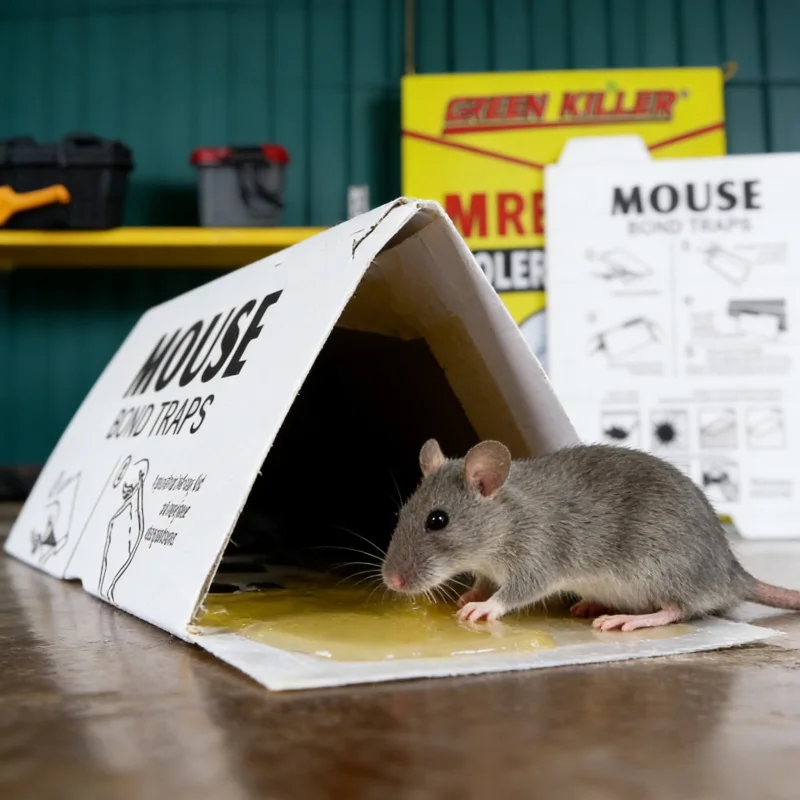 Клеевая ловушка для мух, мышей, тараканов и муравьев для использования в помещении, с приманкой, высокоэффективная.