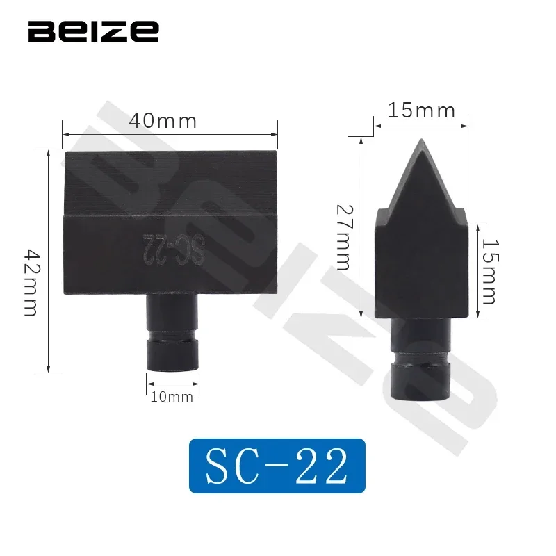 油圧鉄筋はさみ、手動油圧鋼バーはさみ、カッターヘッド、SC-12、SC-16、SC-22、SC-25、1ペア