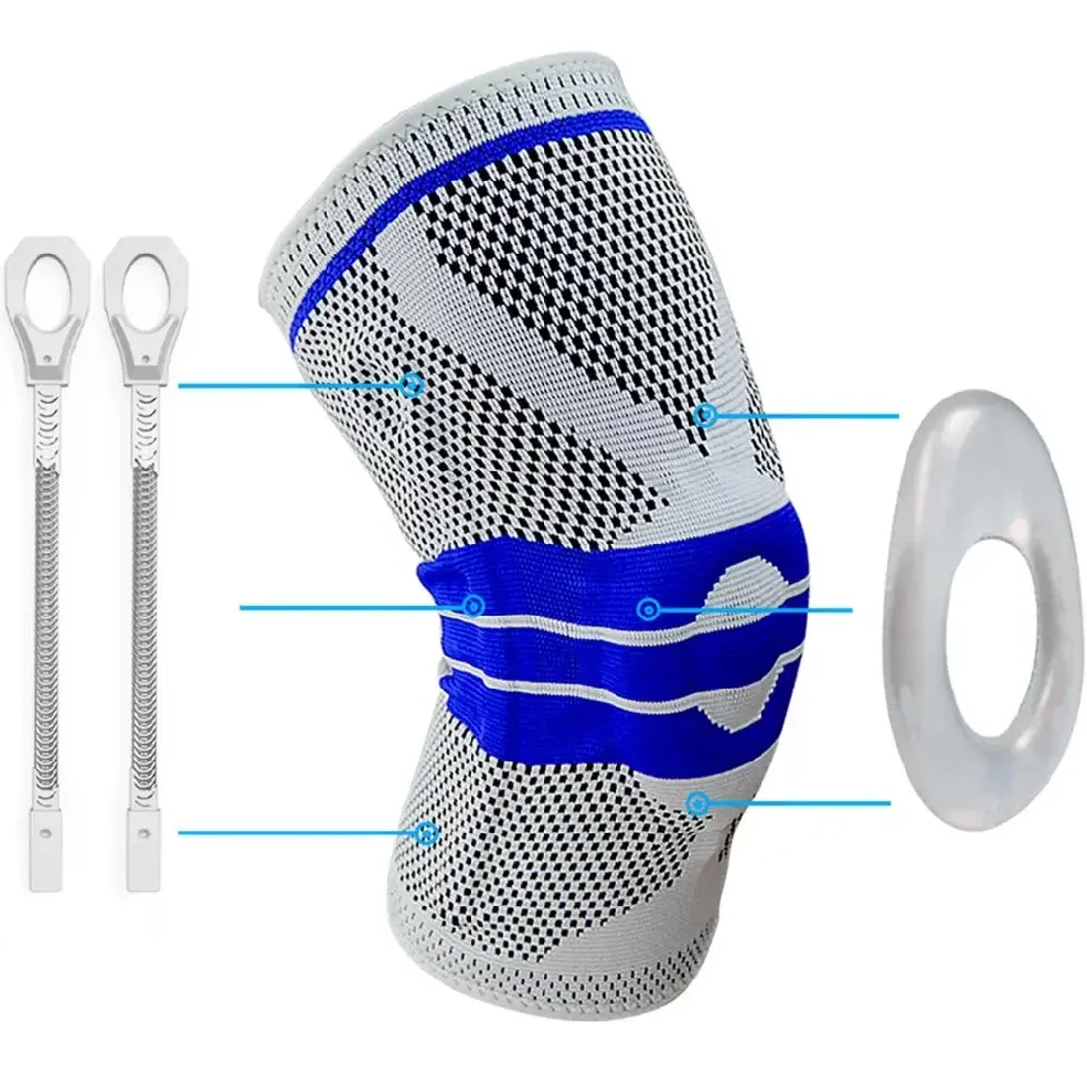 Genouillère de soutien, genouillères de compression pour la course, déchirure du ménisque, arthrite, soulagement des douleurs articulaires, hommes et femmes