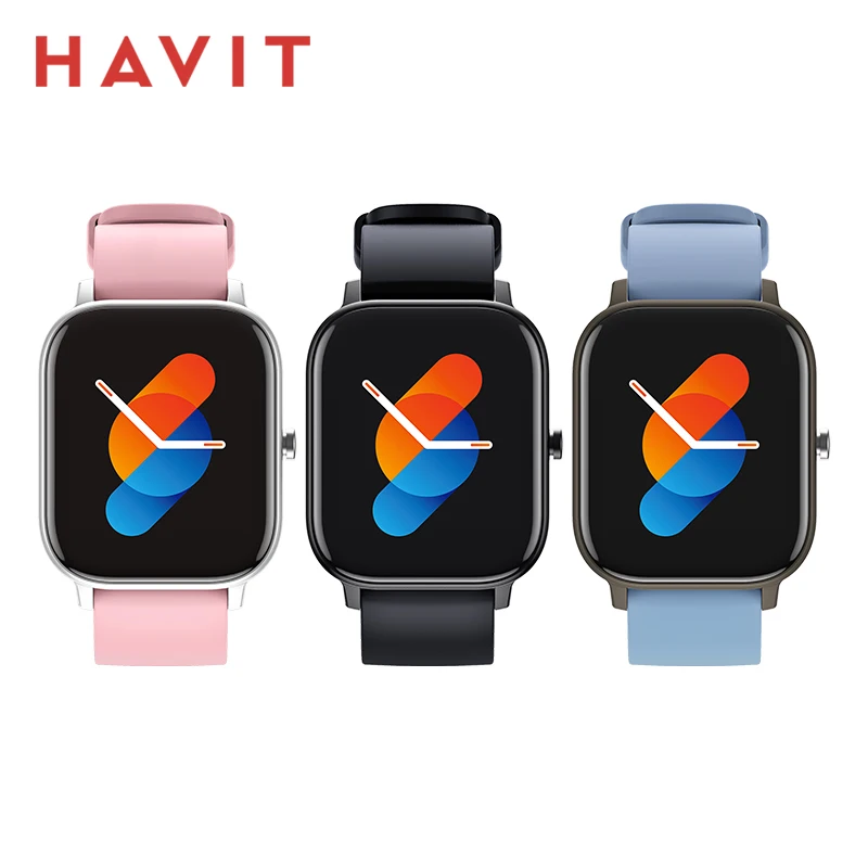 HAVIT M9006 Pro Smart Watch Heart Rate Blood Pressure Blood Oxygen Monitoring Men Women Fitness Bracelet IP67 Waterproof Watch