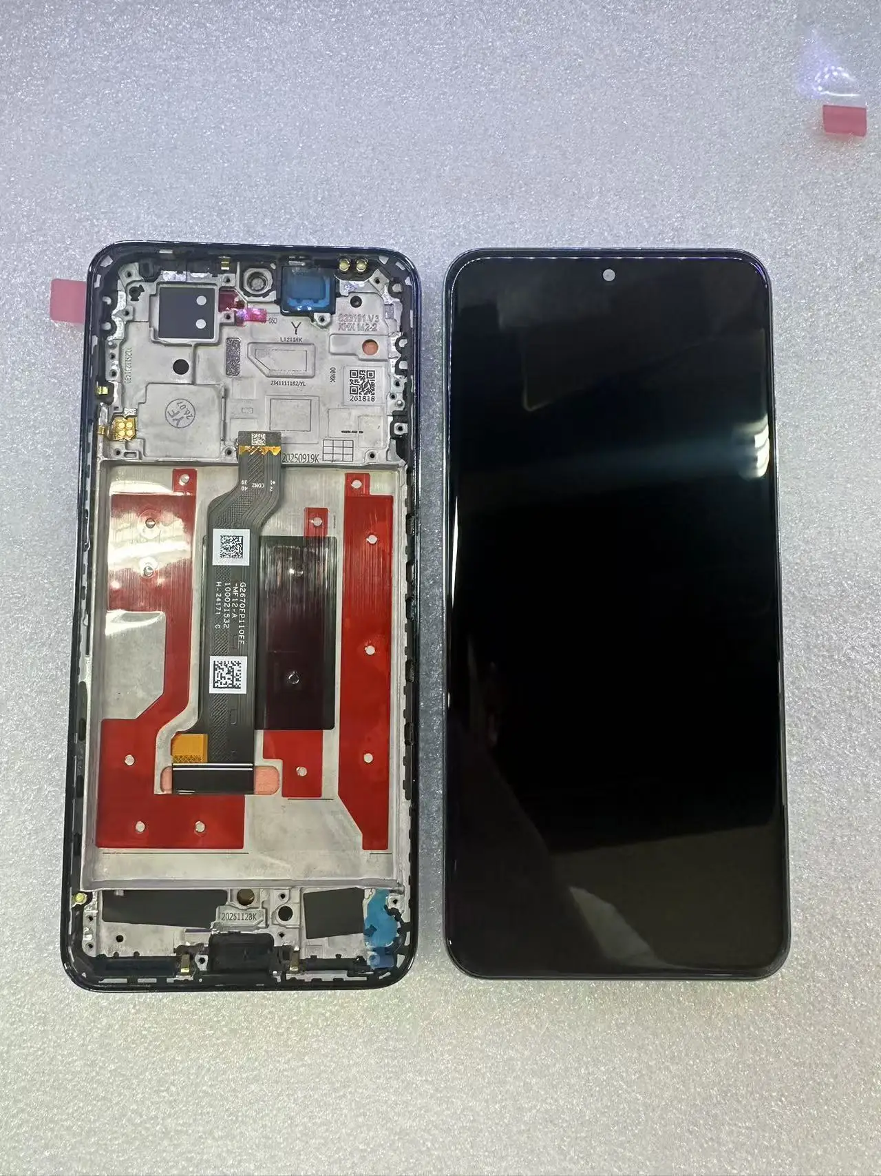 120HZ OLED For Honor 200 ELI-AN00 LCD Display Touch Screen With Frame Digitizer Assembly Replacement For Honor200 Display