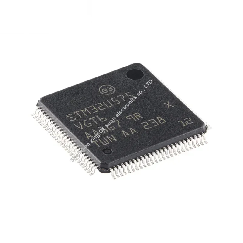 Original STM32U575VGT6 LQFP-100 ARM Cortex-M33 32-bit microcontroller-MCU Integrated circuit IC