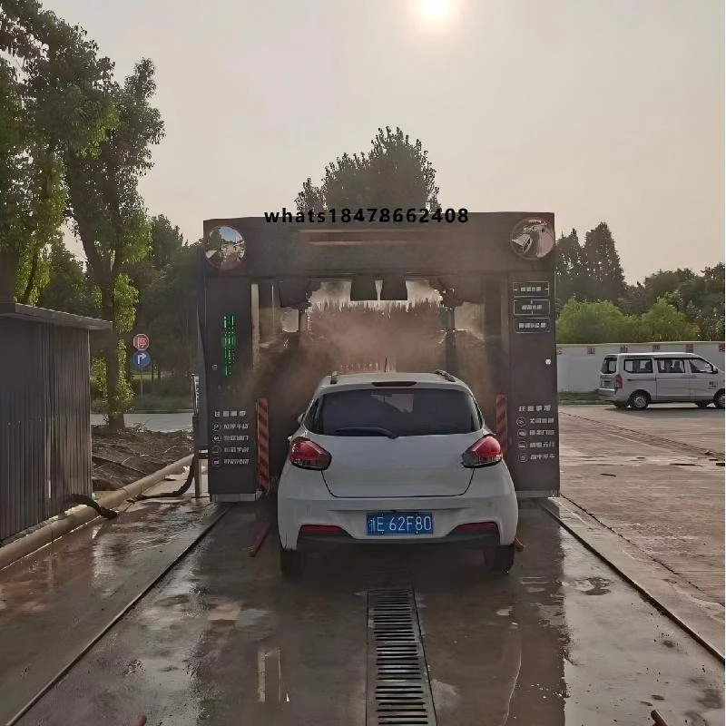 The cleanest and most cost-effective electric high-speed car washer with low water consumption by 2025